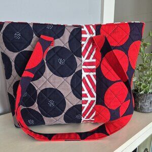 Large Quilted Tote Bag